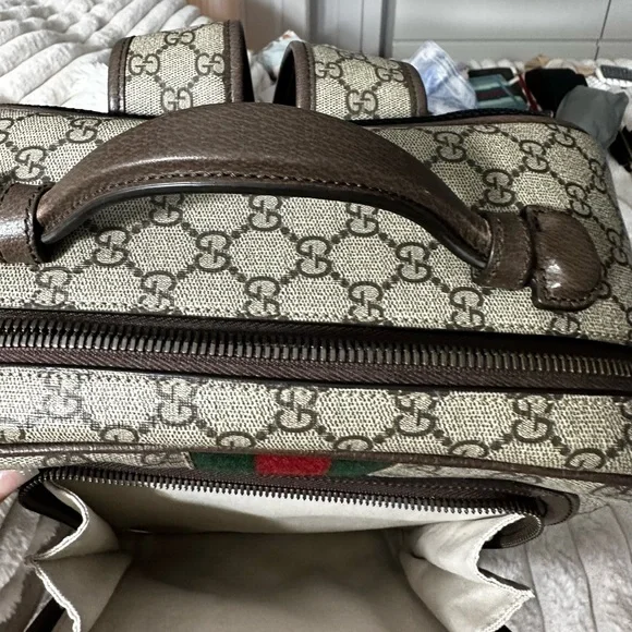 Gucci Ophidia GG
Medium canvas backpack' - Picture 9 of 16